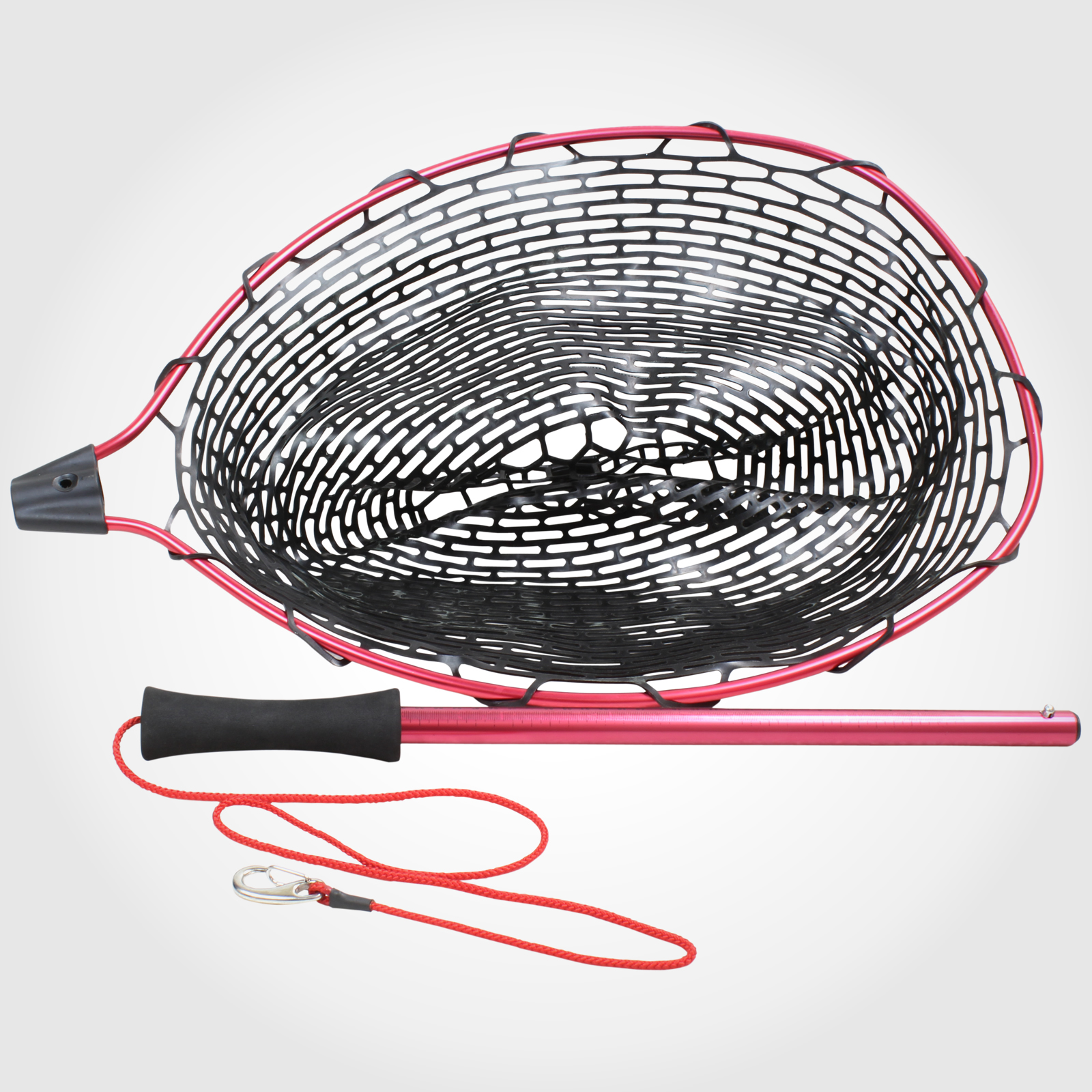 Fishing Landing Net Compact Kayak Boat Telescopic Fish Nets Rubber
