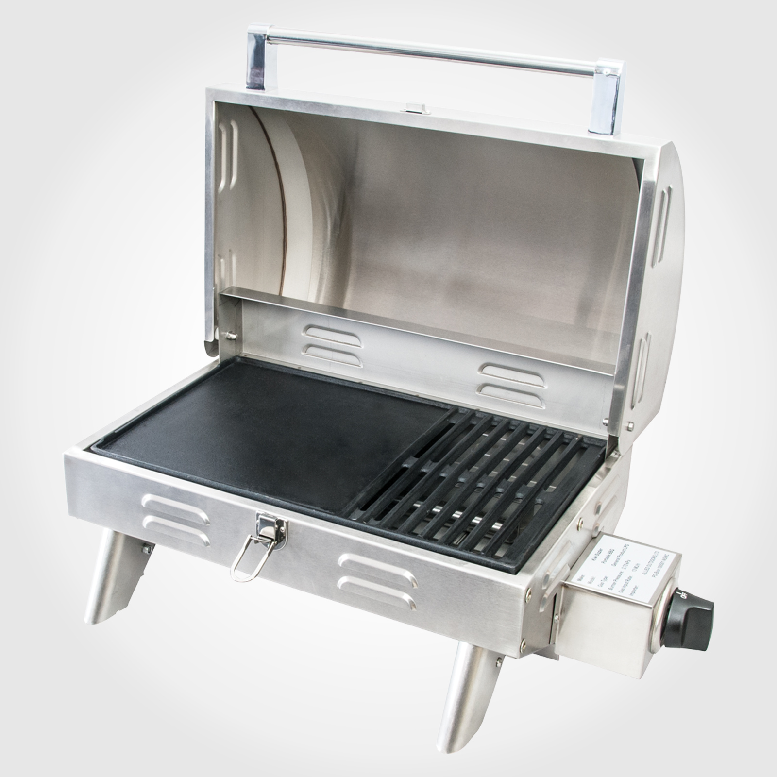 316 MARINE BBQ Portable Boat Camp Gas Barbeque Stainless Steel Caravan