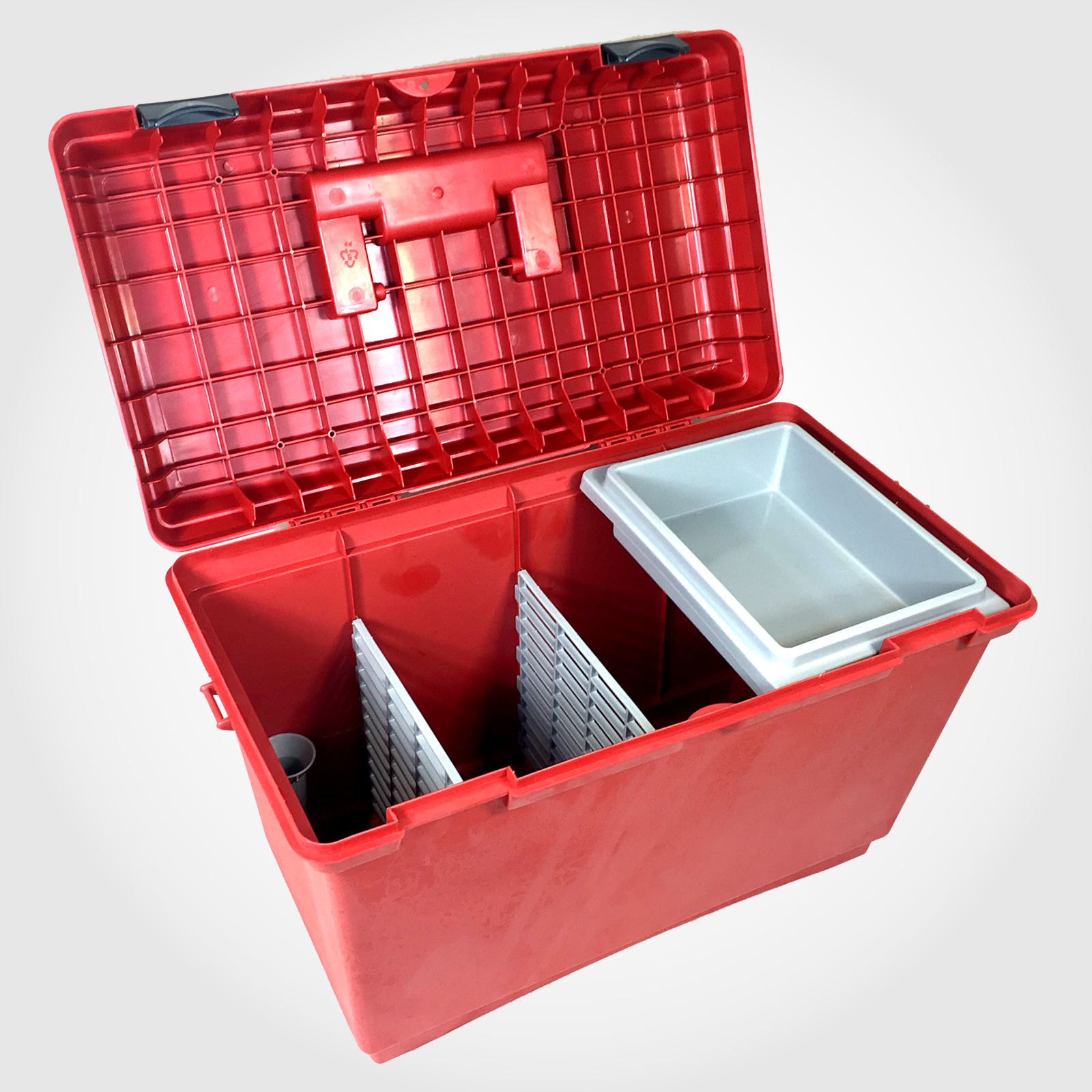 Horse / Pony Stable Kit Tack Box Pet / Grooming Tool Boxes Equestrian Red