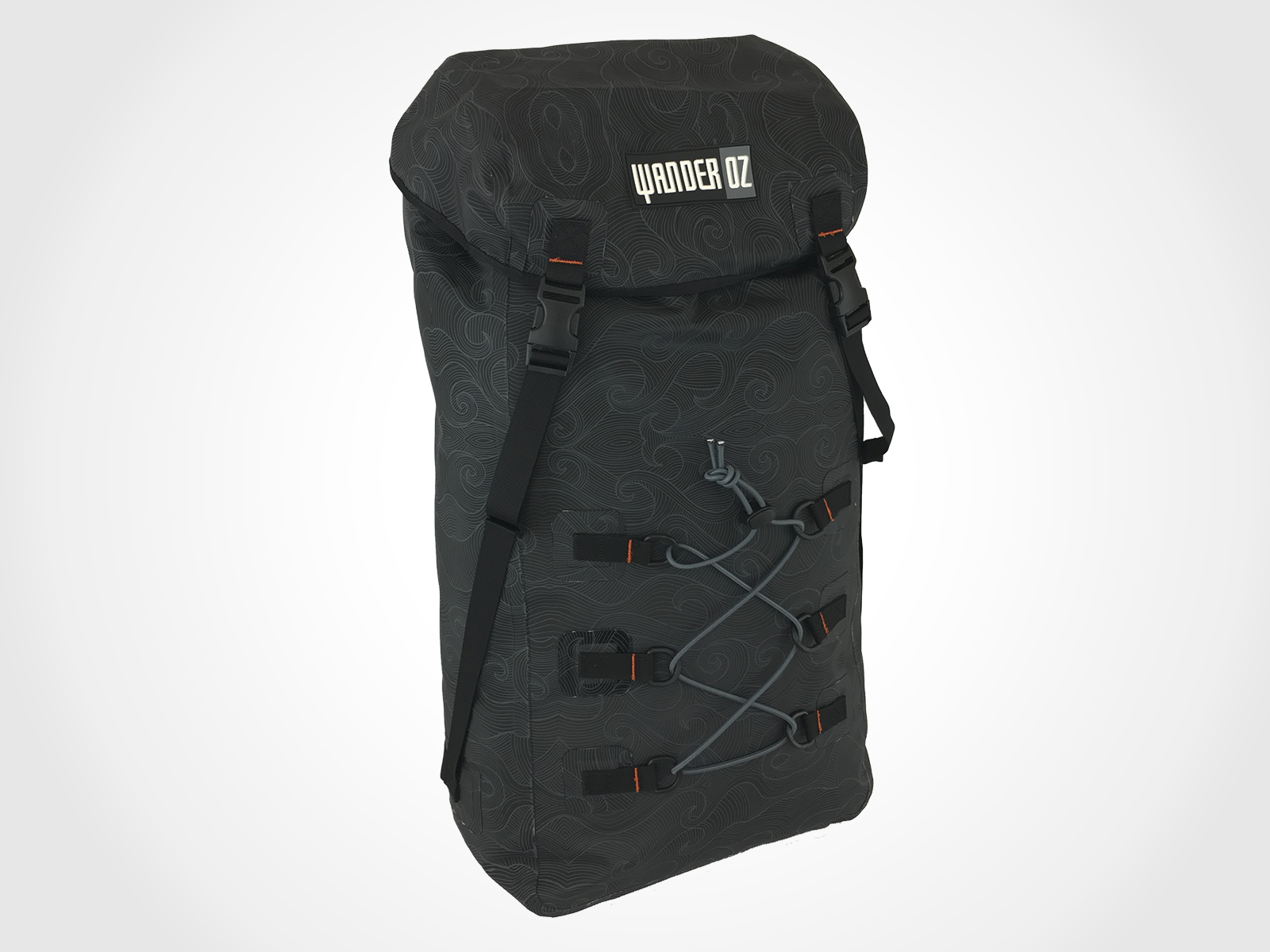 40L Backpack Rucksack Canoe Kayak Boat Dry Bag Hiking Storage Pack