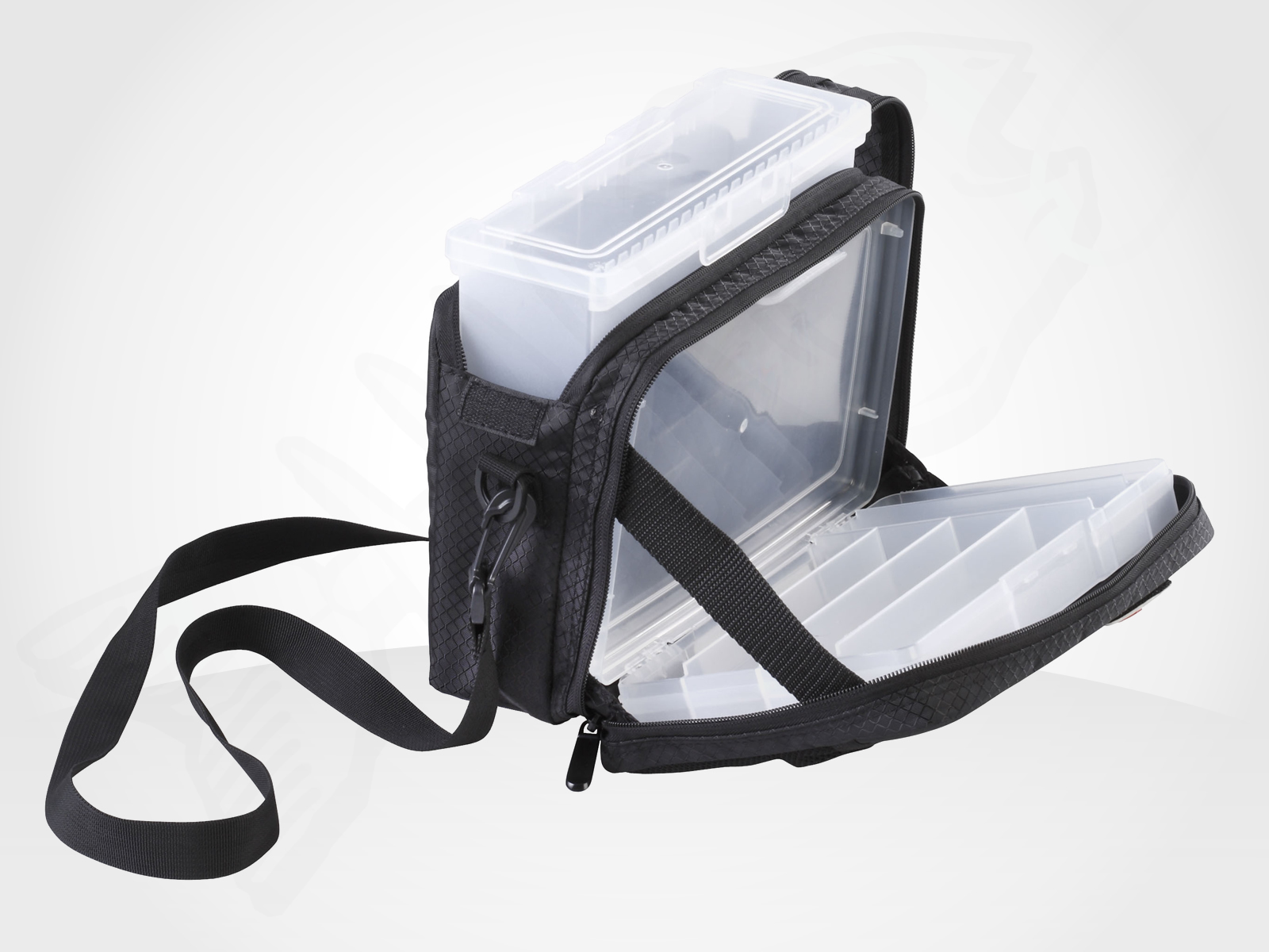 PANARO SMALL TACKLE BAG with Spinner Bait Box & Tackle Box (2 boxes)