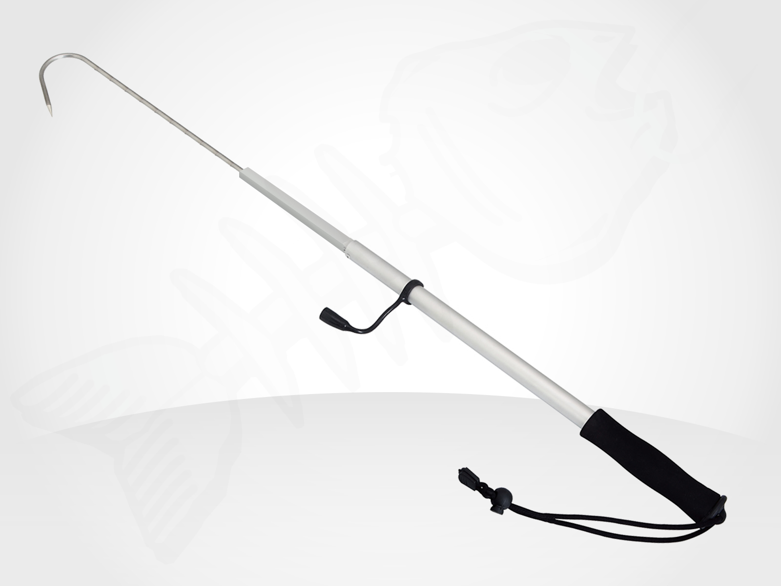 Heavy Duty Telescopic Fishing Gaff with Marine Grade Stainless Steel
