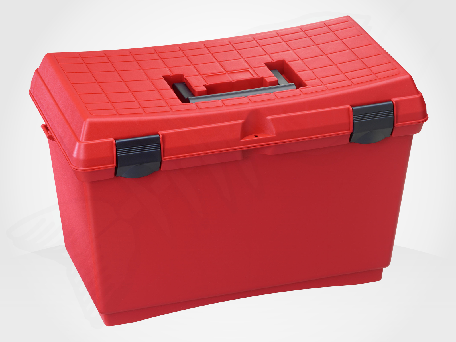 Horse / Pony Stable Kit Tack Box Pet / Grooming Tool Boxes Equestrian Red