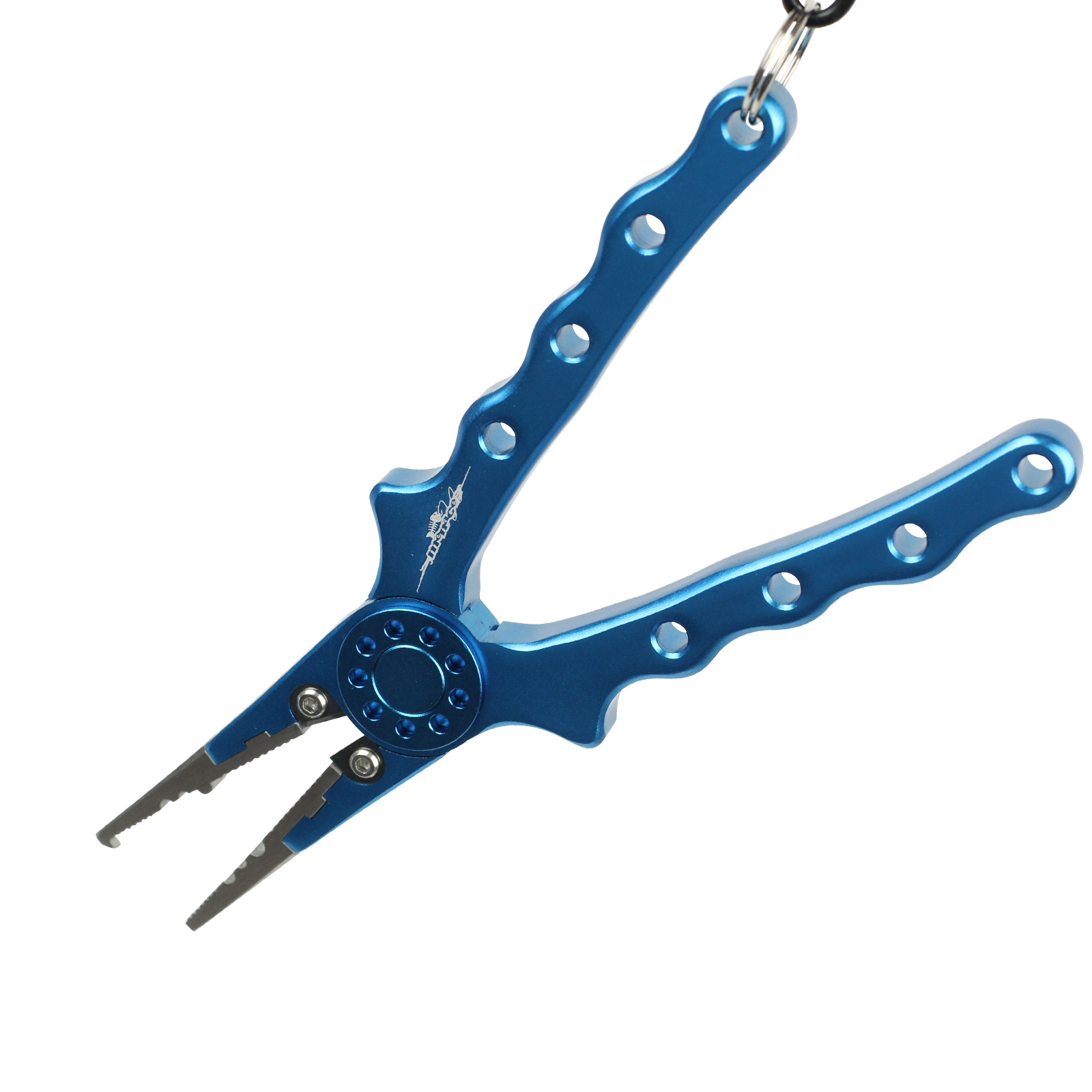 Aluminium SPLIT RING Fishing Pliers Line Cutting Mono Braid Tool Hook