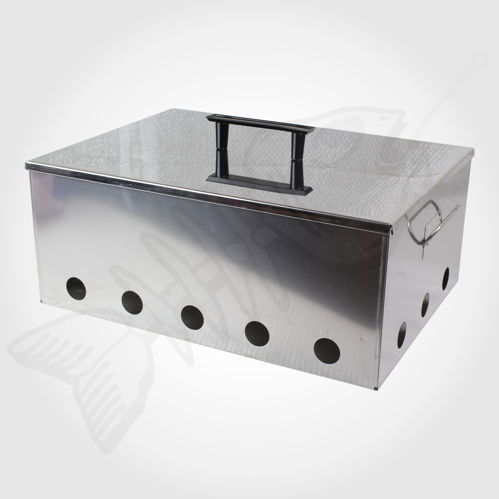 Fish Smoker Stainless Steel Portable Camping Smoke Cooker Dust