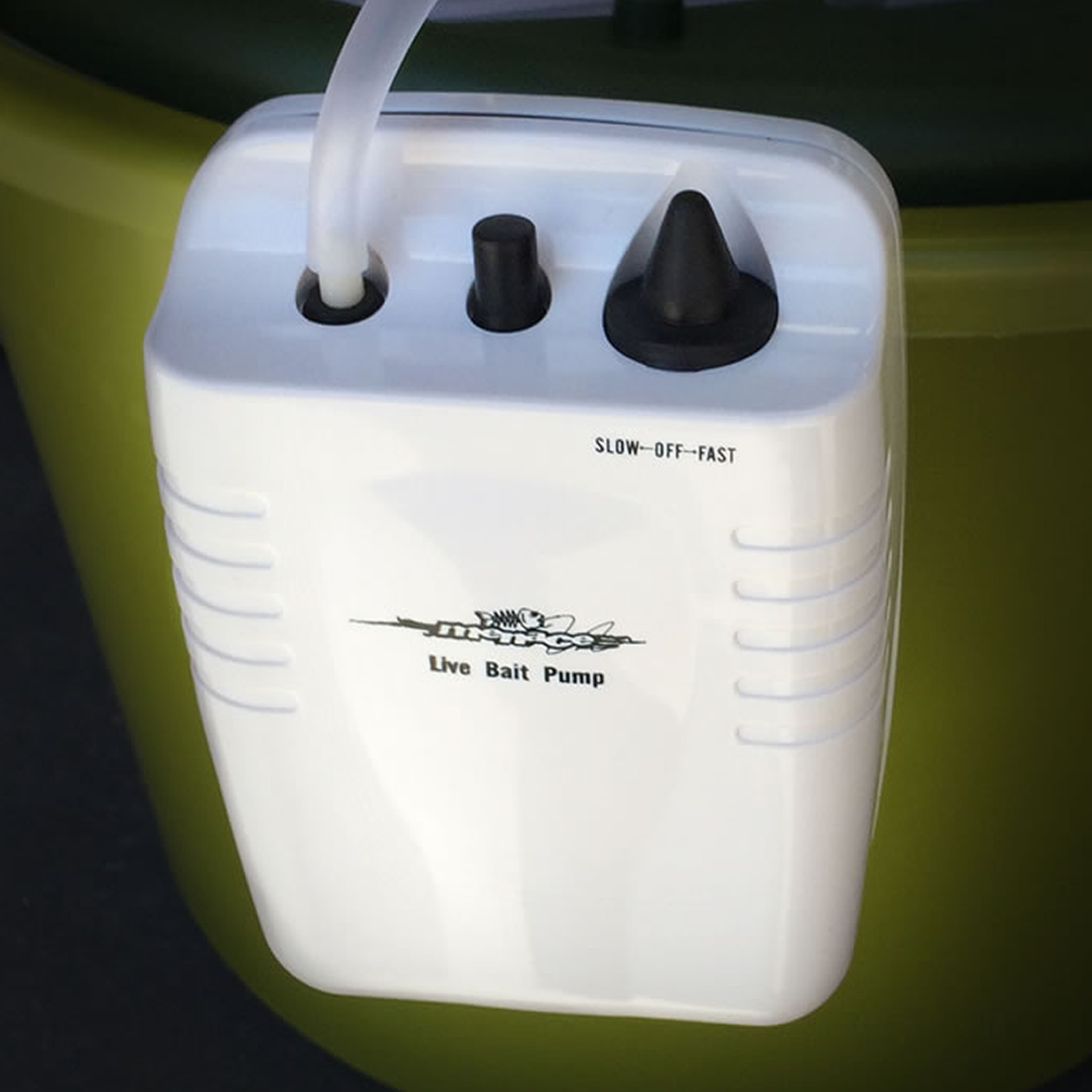 3.5L 3in1 LIVE BAIT BUCKET & Free Aerator Pump 120+ hrs run time 2