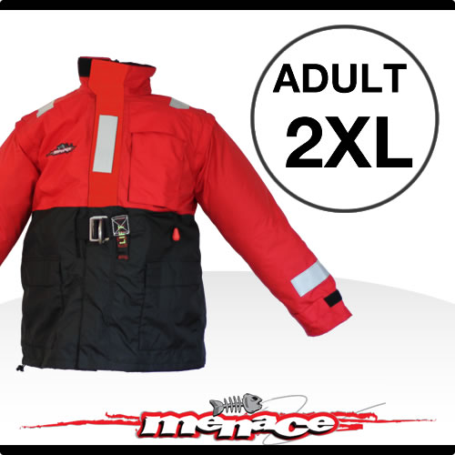 Large Stormy Weather Inflatable PFD Life Jacket Boating & Fishing