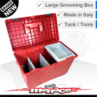 Tack Box - Pet / Grooming Tool Boxes Equestrian - Red