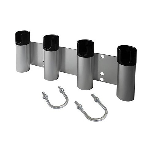 4 HOLE Bull Bar Aluminium Fishing Boat Rod Holder Carrier Professional Marine
