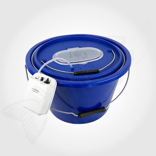 15L Live Bait Bucket with Aerator Pump