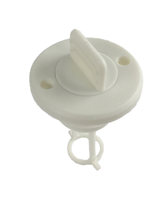 Boat Bung - Round Top - White