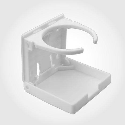 White Folding Marine Boat Drink CUP HOLDER