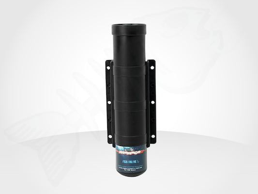 SIDE MOUNT Boat Rod Holder - Straight BLACK