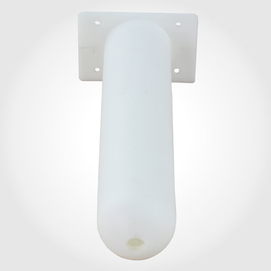 Flush Mount STRAIGHT SQUARE Boat Rod Holder - WHITE