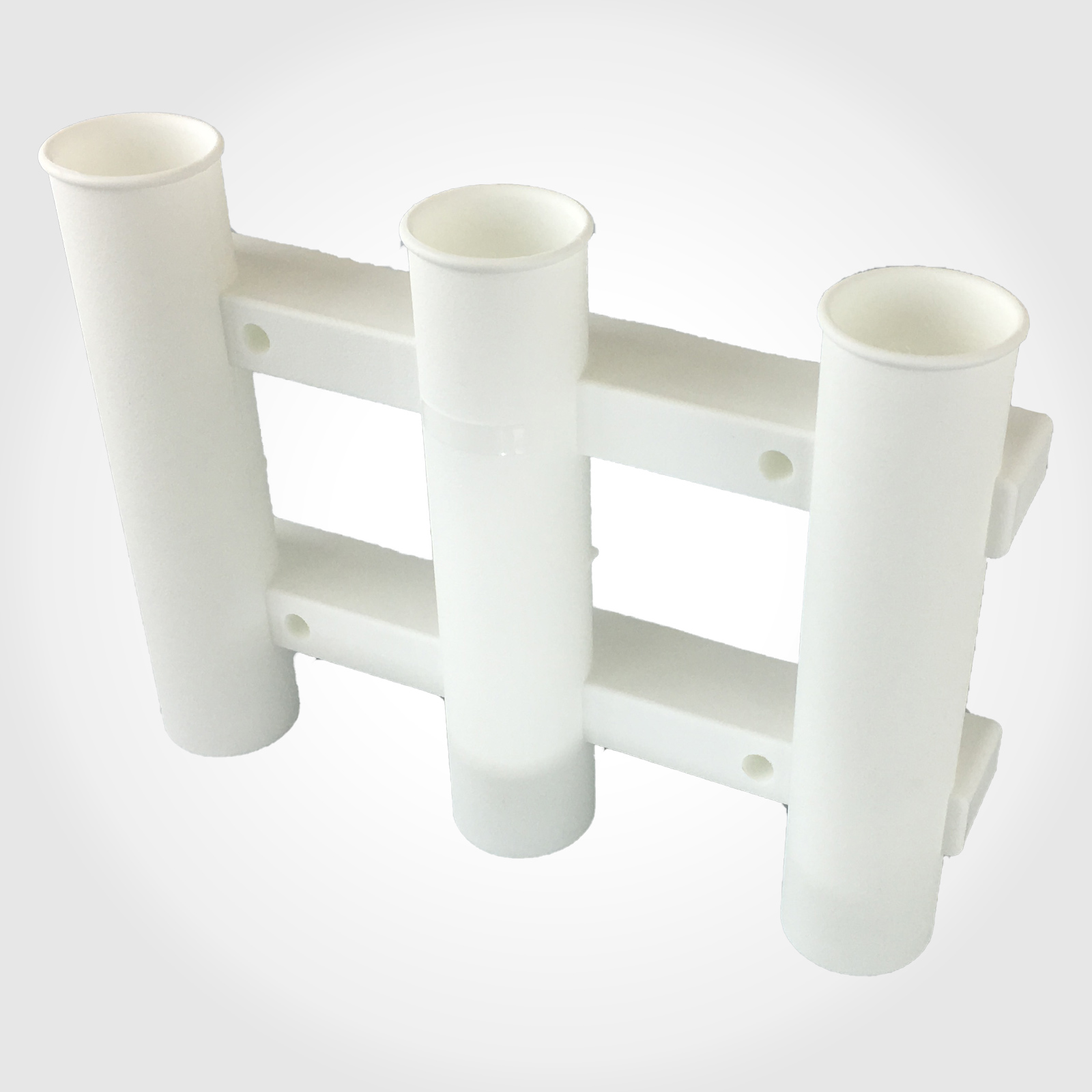 3Link ROD HOLDER Socket Plastic PP Boat Marine Side Mount WHITE