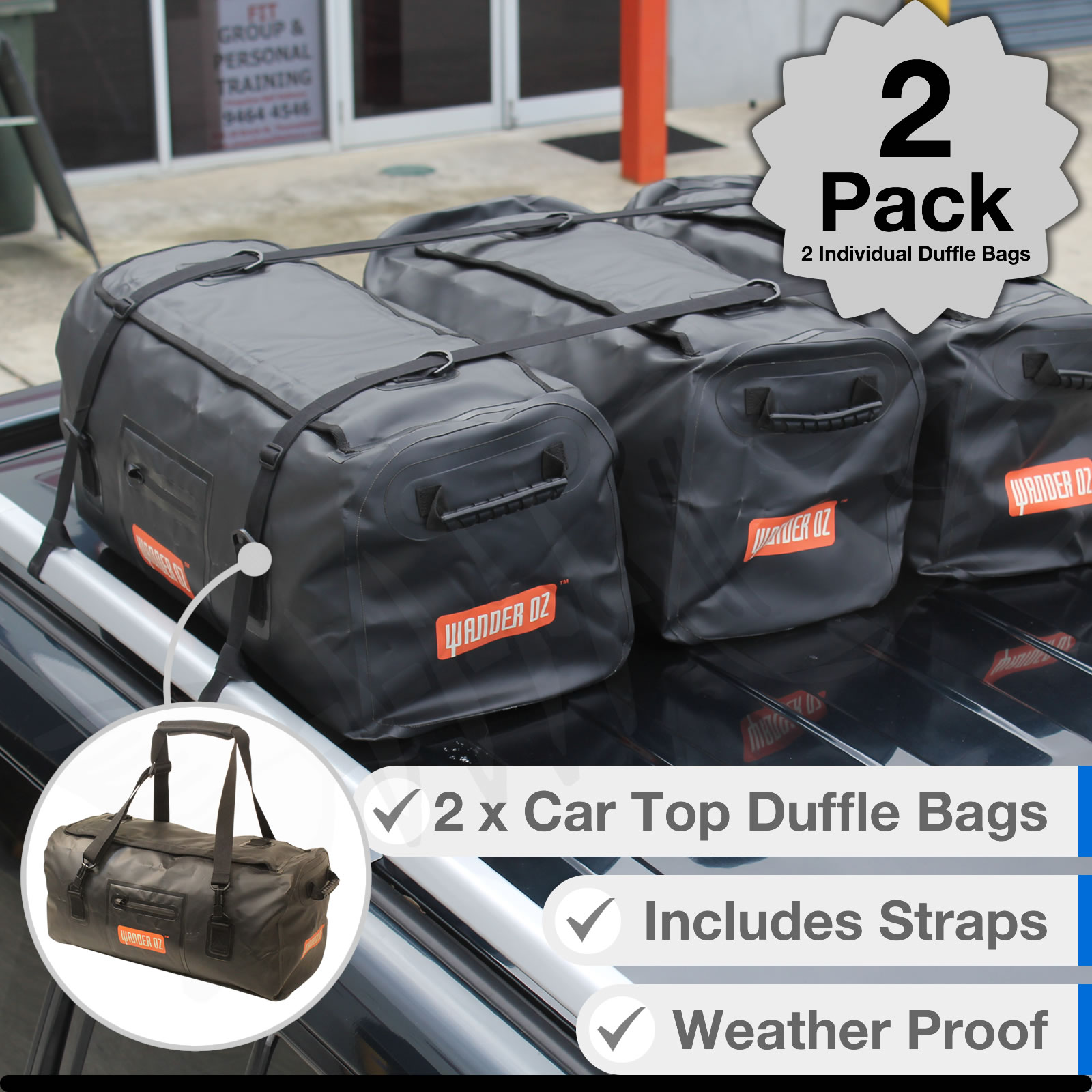 4wd roof bag