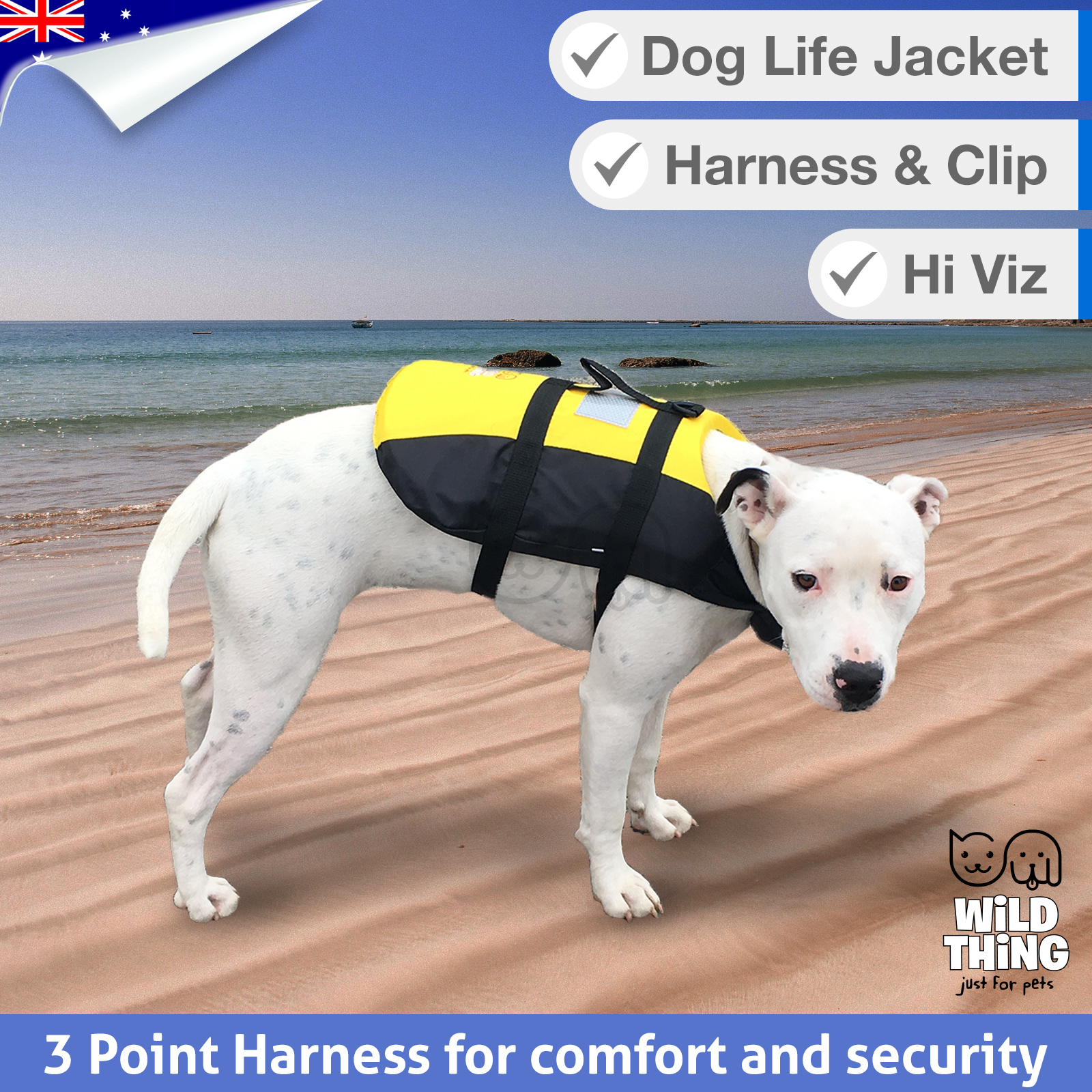Dog Life Jacket Size Small Pet Products Supplies Menace Marine