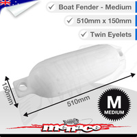 MEDIUM INFLATABLE FENDER Inflatable Boat Buffer Heavy Duty - 510mm