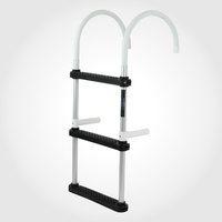 ALLOY 3 Step Aluminium Folding Boat Ladder