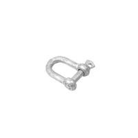 8mm Galvanised D Link Shackle