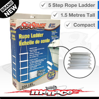 ROPE Ladder Boat Yacht Marine Folding 5 Step UV PVC