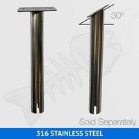 Wander OZ BBQ Parts - 30 Degree Mounting POLE