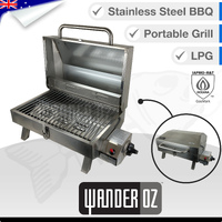 BBQ Beaut Camper Grill - Stainless Steel Camping Barbecue Cooker