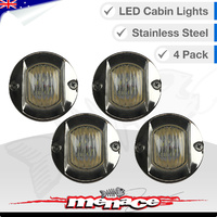 4 x Cabin Flush Mount LED Lights