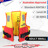 ADULT SMALL Level 50 Foam Life Jacket PFD Type 2 - Hercules