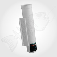 SIDE MOUNT Boat Rod Holder - Straight WHITE