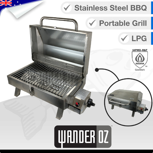 BBQ Beaut Camper Grill - Stainless Steel Camping Cooker