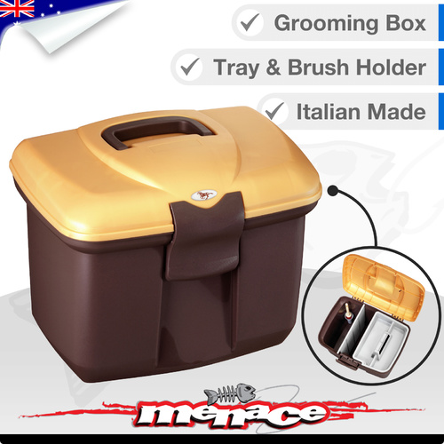 20L Tack Box - Pet / Grooming Tool Boxes Equestrian - Gold
