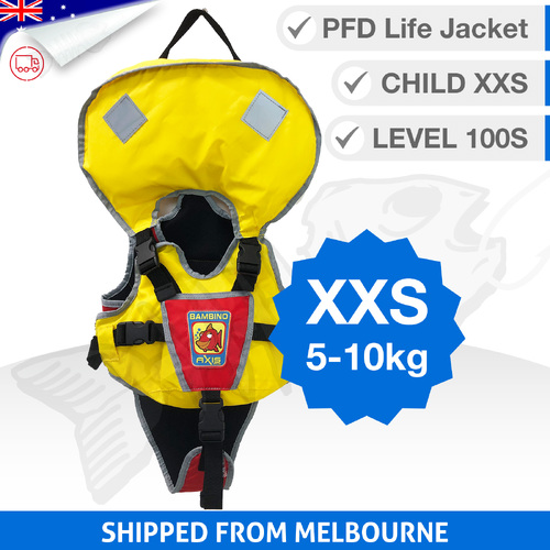 XXSmall Bambino Axis Child 5-10KG Toddler Baby Life Jacket