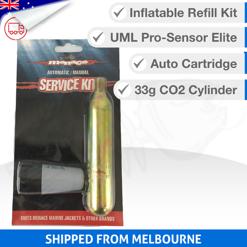 AUTOMATIC Recharge Kit - Co2 Gas Refill Cylinder [Pro Sensor Elite]