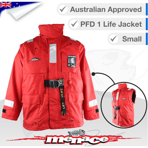 Premium All Weather Life Jacket Level 150 PFD Type 1 - Small