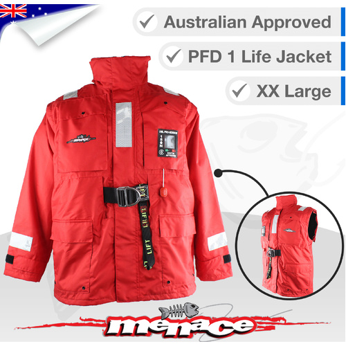 Premium All Weather Life Jacket Level 150 PFD Type 1 - XX Large