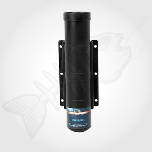 SIDE MOUNT Boat Rod Holder - Straight BLACK