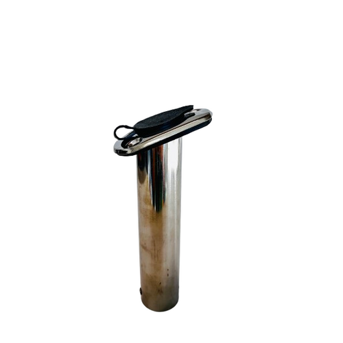 20 Degree Stainless Rod Holder with Rubber Cap