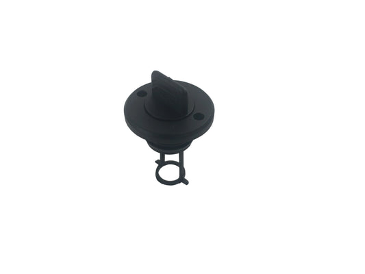 Boat Bung - Round Top - Black