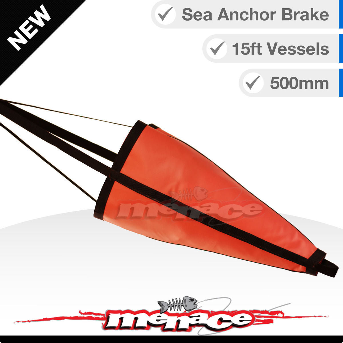 Small DRIFT SEA ANCHOR 500mm Marine Brake Drogue
