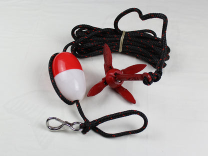 Small 0.7kg (1.5lb) Folding Grapnel Lockable Anchor Kit