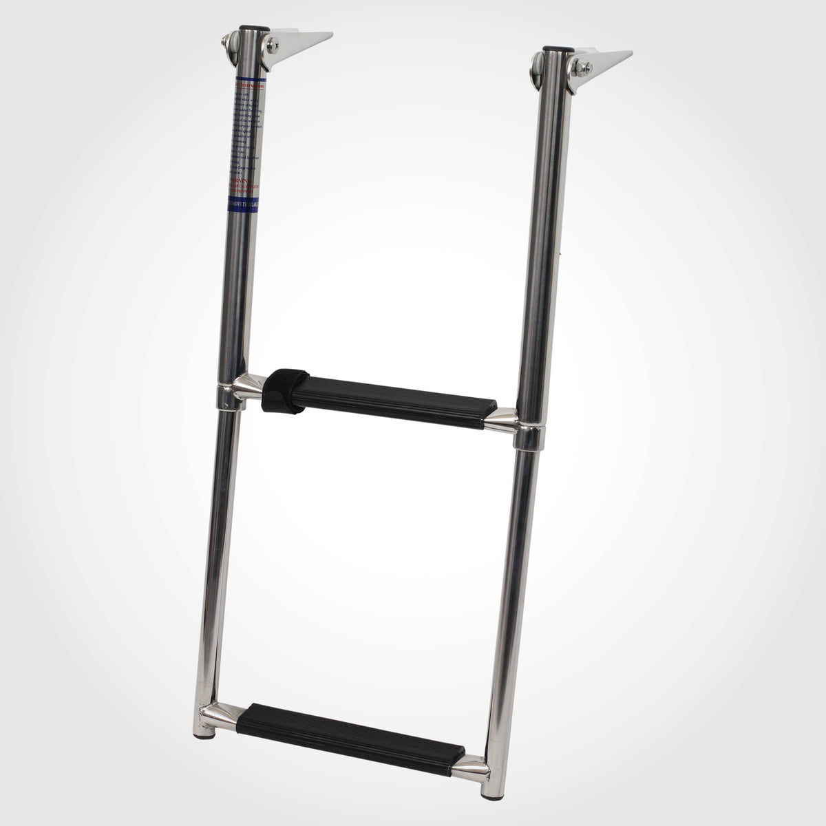STAINLESS 2 Step Marine Grade Steel Telescopic Boat Ladder