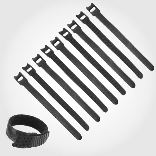 16 X Hook & Loop Re-usable Nylon Cable Ties
