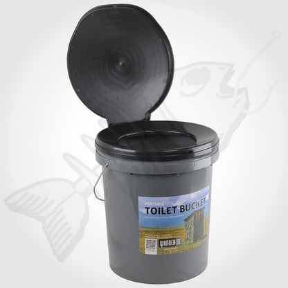 20L Portable Toilet Bucket & Seat for Outdoor & Camping