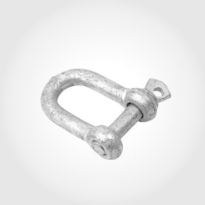 8mm Galvanised D Link Shackle