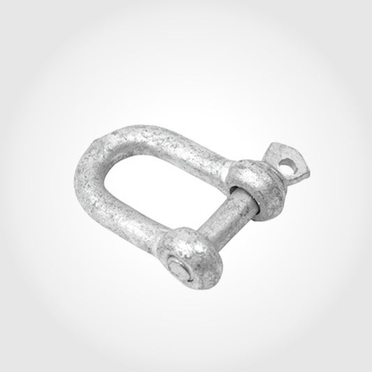 8mm Galvanised D Link Shackle