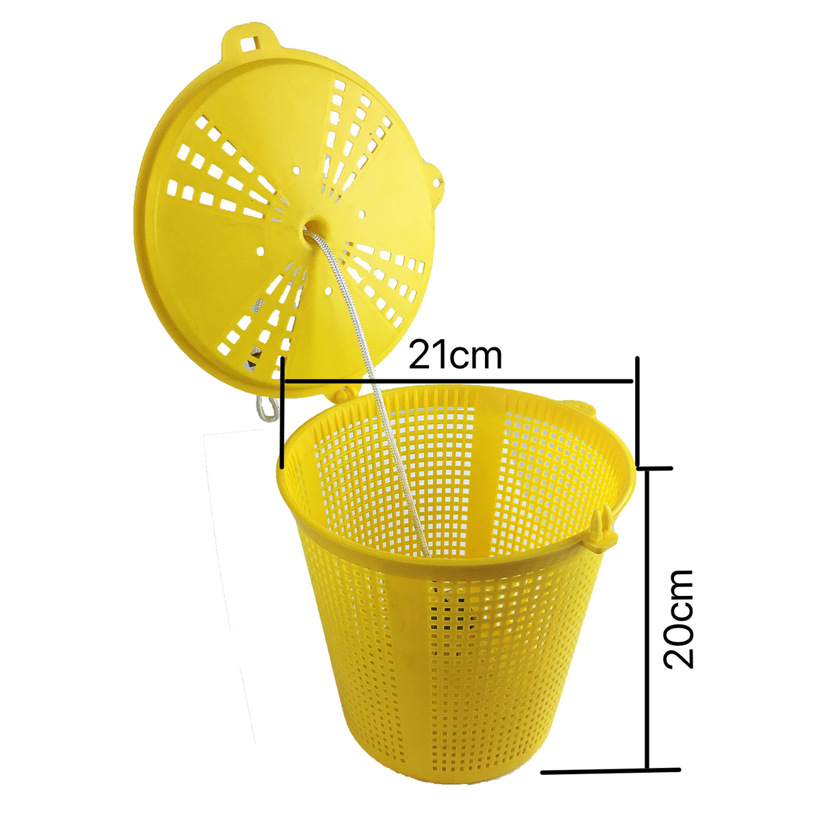 Berley Bucket Bait Pot - Yellow