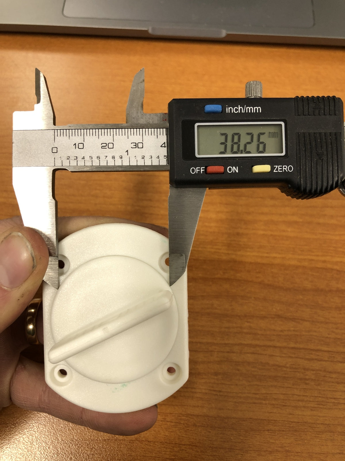 40mm Complete Boat Bung - White