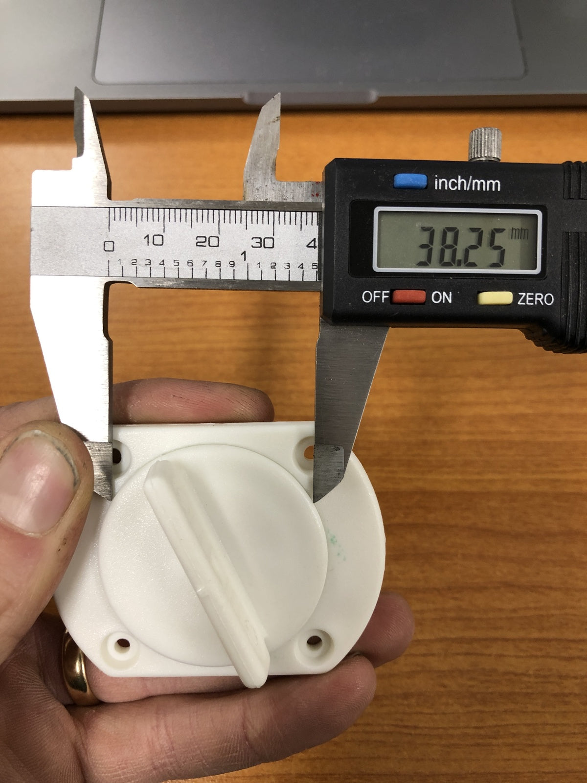 40mm Complete Boat Bung - White