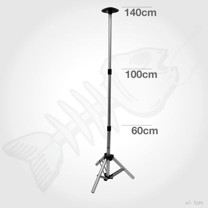 Telescopic Boat Cover Support Pole with Tripod